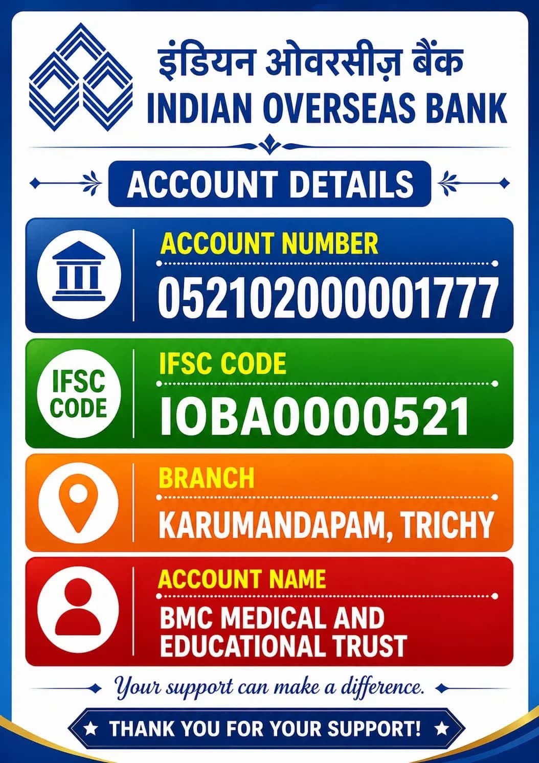 UPI Payment QR Code - Scan to Donate
